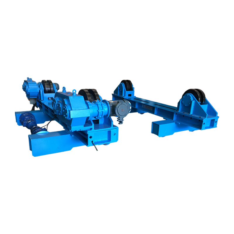 Rotator de sudare reglabil 40T cu mișcare orbitală manuală și role suplimentare pentru caneluri